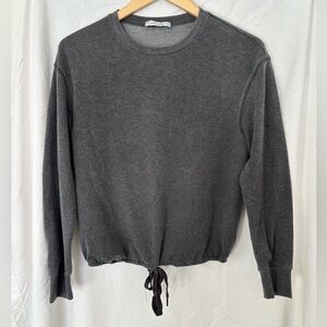 Charcoal Women's Crew Neck Sweater